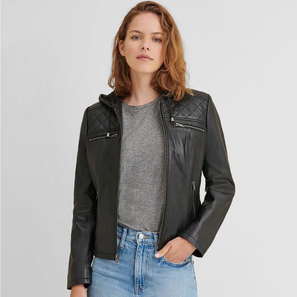 Brand new leather jacket from Wilson’s leather